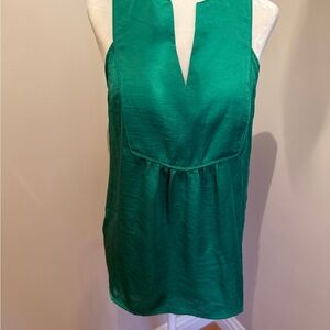 Anthropologie Jade Green V-Neck Blouse